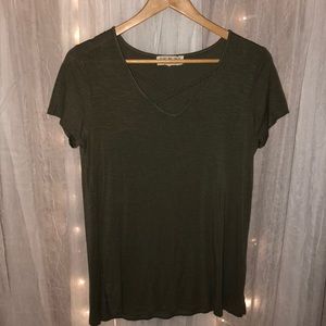 Olive green short sleeve
